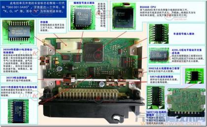 汽车电脑板维修