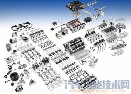 汽车发动机零部件组成