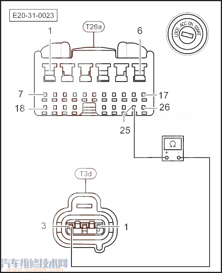  北京汽车E系列汽车故障码P0717如何排除 北京汽车E系列P0717故障码怎么维修