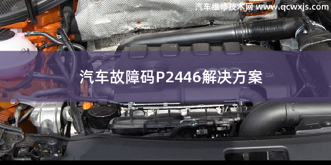  汽车故障码P2446解决方案 P2446故障码什么意思