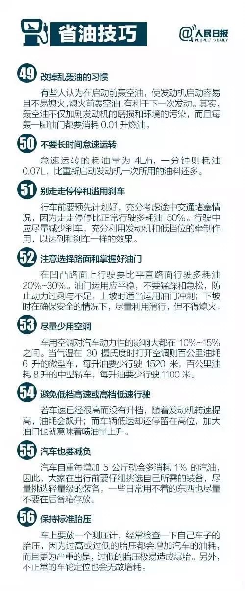 实用！开车必备的70条驾驶技巧