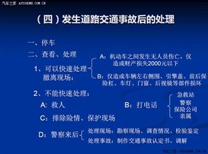 【图解】2013新交通法规-事故责任分析