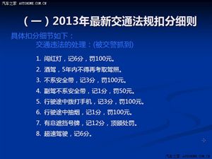 【图解】2013新交通法规-事故责任分析