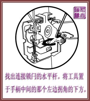 各种汽车门锁的快开方法参考（2）