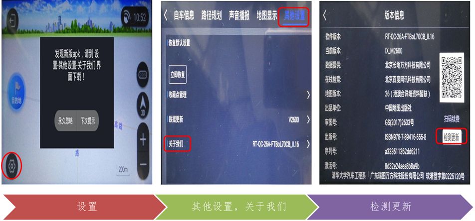 【福田戴姆勒车载多媒体导航功能及升级操作说明】图3