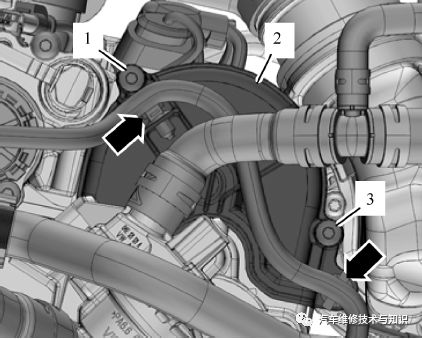 【大众1.6L EA211发动机正时带校对和更换步骤】图1